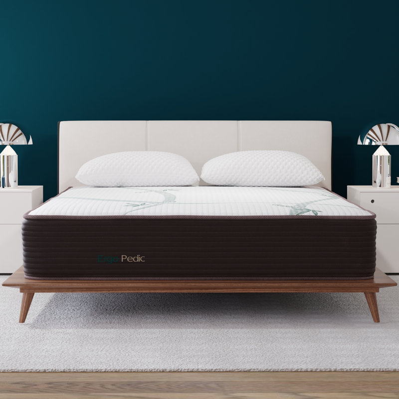 Matelas moyen infusé 10 po Zencloud Hybrid, Simple