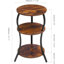 Table de chevet ronde à 3 niveaux-1239057515
