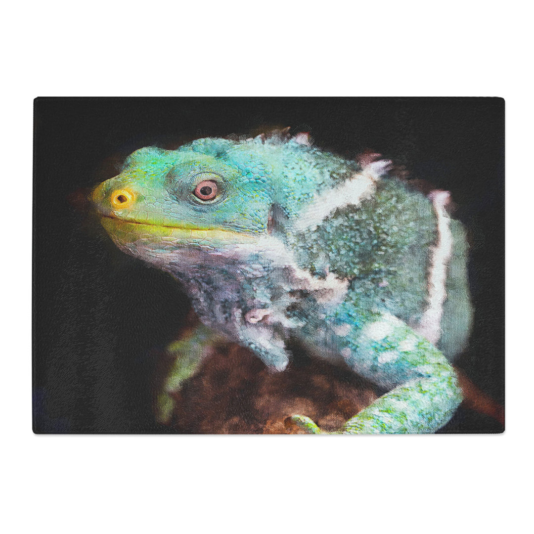 Tempered Glass Fiji Iguana Chopping Board