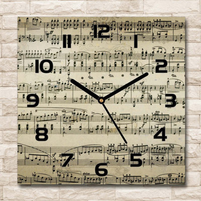 Harjun Glass Wall Clock