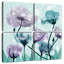 Paysage de fleurs Harnek Midnight-109146553