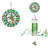 Wind Chime With Hummingbird Wind Rotator