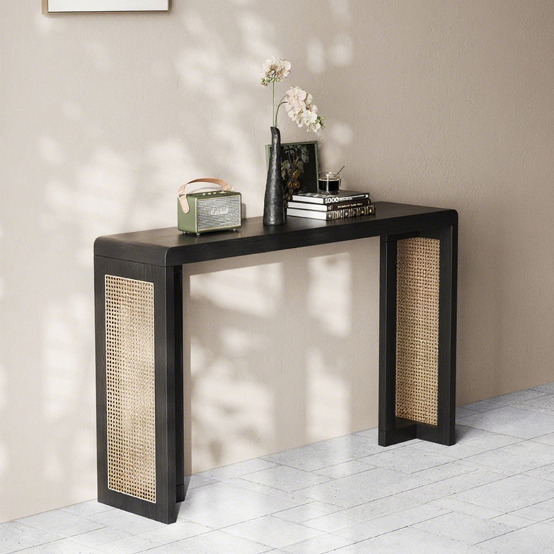 Console moderne minimaliste, H 29,53 po x l 39,37 po x P 13,78 po