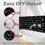 Dosseret Peel & Stick, (8) couvertures de draps 12 pi x 12 po, 8 pieds carrés, carrelage métro-112685508