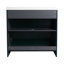 Meuble-lavabo 36 po foncé - Design contemporain avec résistance aux taches et portes à fermeture en douceur aspect moderne et élégant