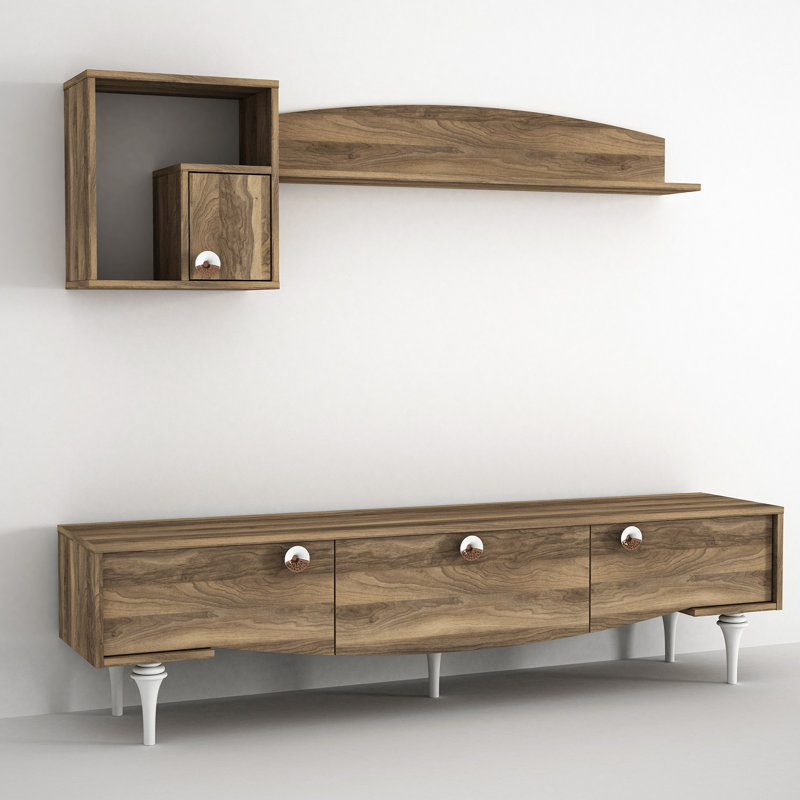 Wier Unfinished Entertainment Centre for TVs up to 65"