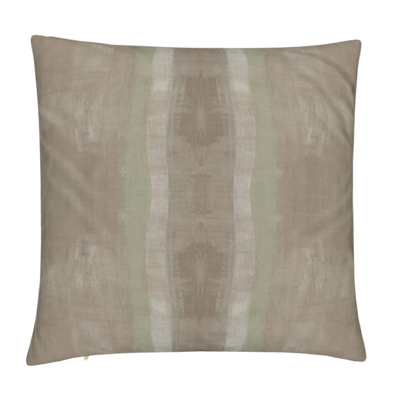 Venetian Stripe Square Pillow Cover & Insert, 24"H x 24"W, Antique Oar Striped