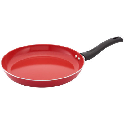 Judge Ceraglide, 28cm Frying Pan, Ceramic Non-Stick, Red