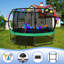 Trampoline 12 pi avec filet d'enclos et échelle pour enfant - utilisation à l'extérieur-113793729