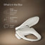 PureWash E545 Elongated Heated Bidet Toilet Seat, Electric Bidets for Existing Toilets-1147639912