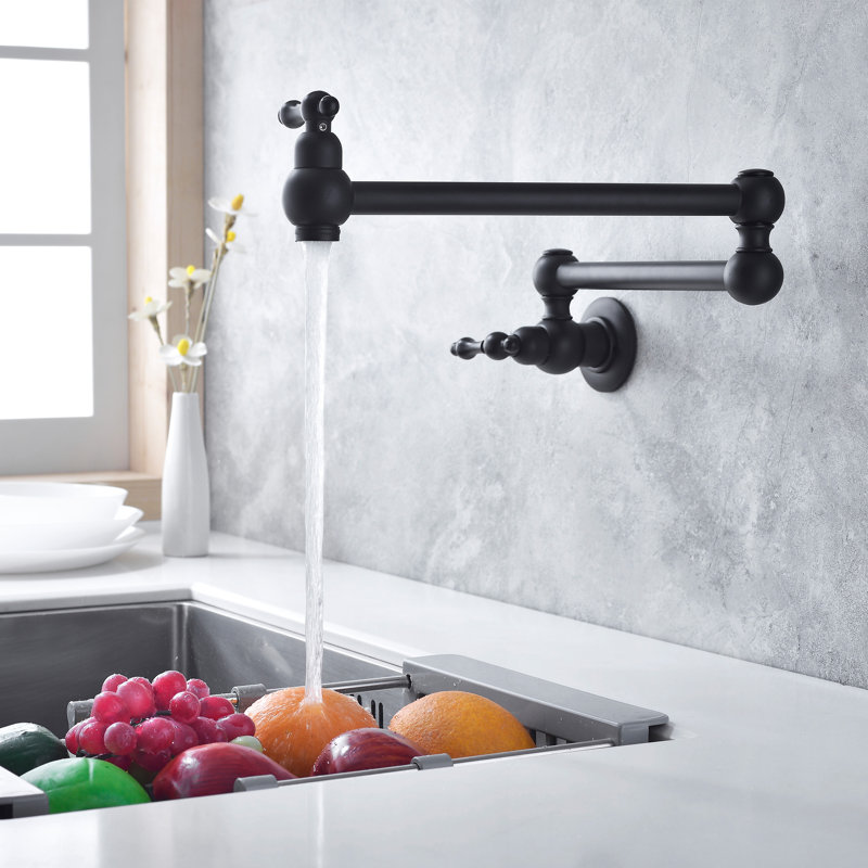 Dilon Kitchen Faucet, Matte Black