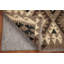 Tapis oriental brun en laine Kilim 5 x 6