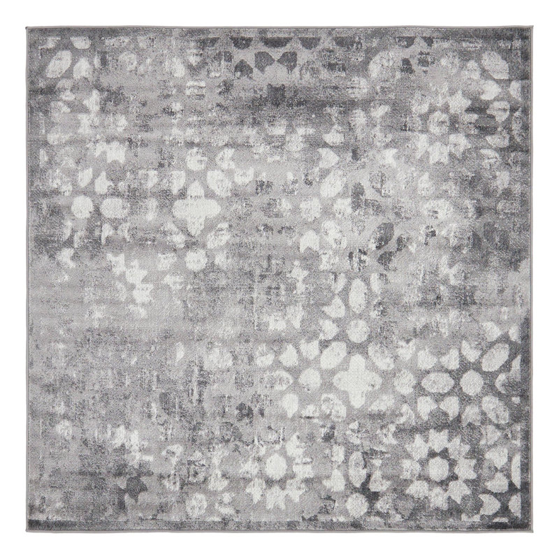 Brandt Floral Area Rug, Runner 2' x 9'10", Brown/Cream