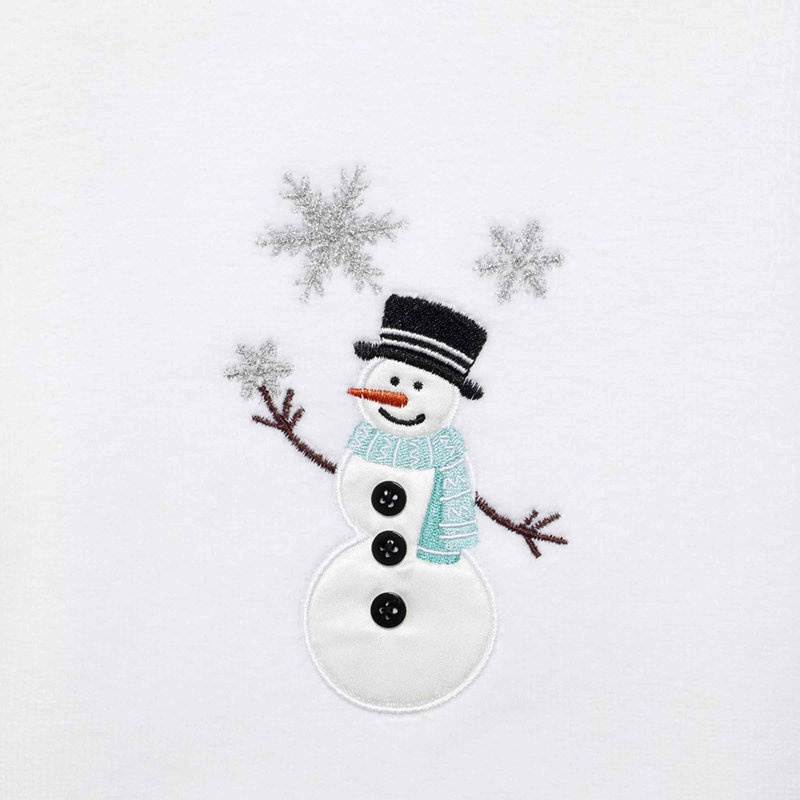 Ensemble de 2 serviettes à main The Holiday Aisle® Snowman