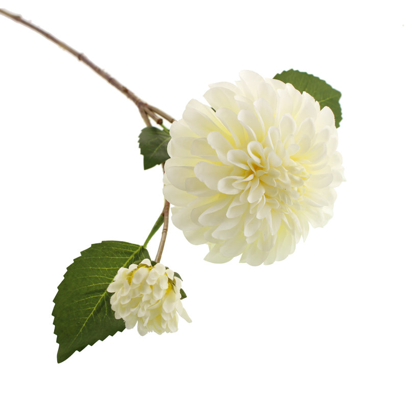 Faux Silk Dahlia Arrangement, Cream