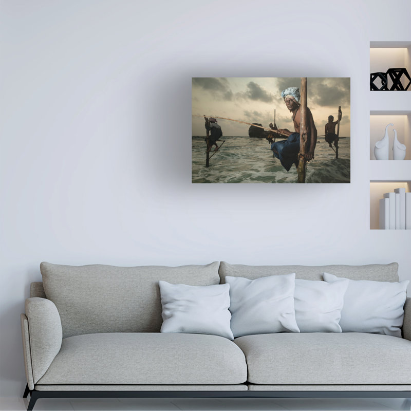 Art sur toile Giacomo Bruno, H 12 po x l 19 po