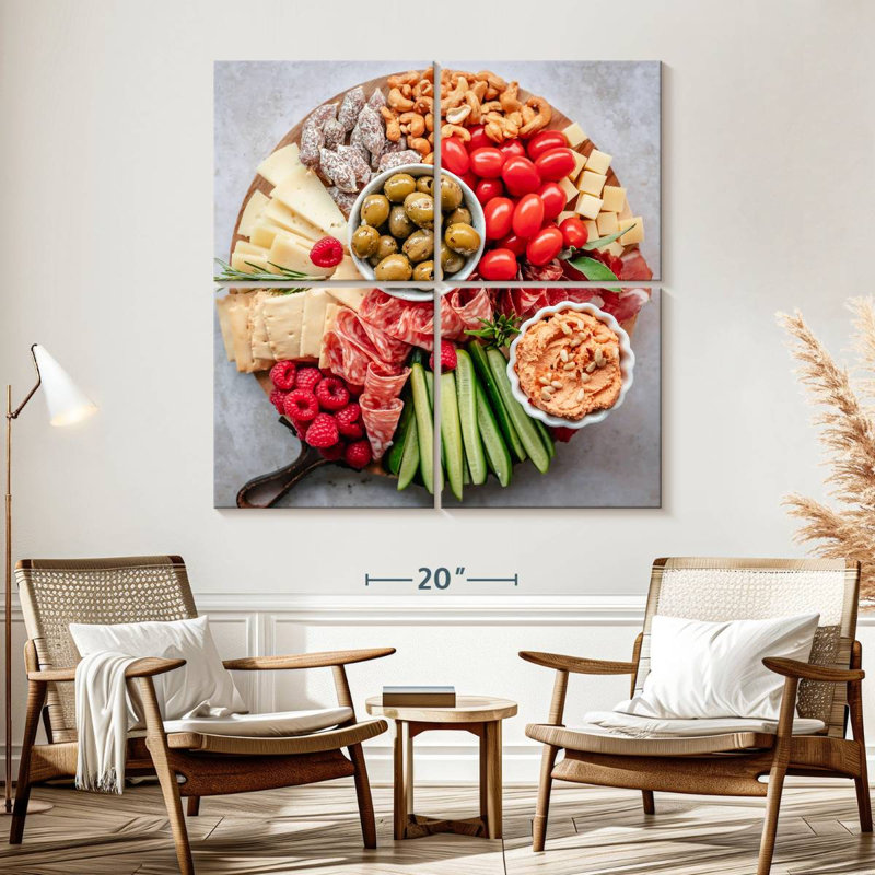 Planche à charcuterie Yarlin, H 57 po x l 57 po