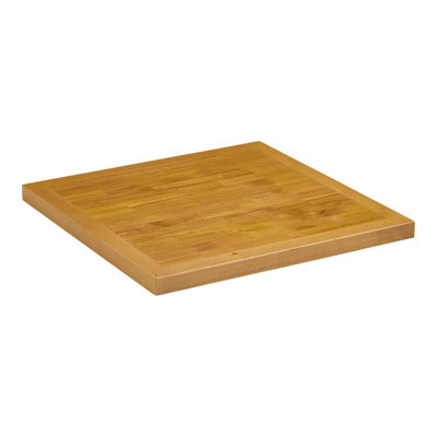 Plateau de table en hêtre massif 24 po x 30 po, couleur naturelle