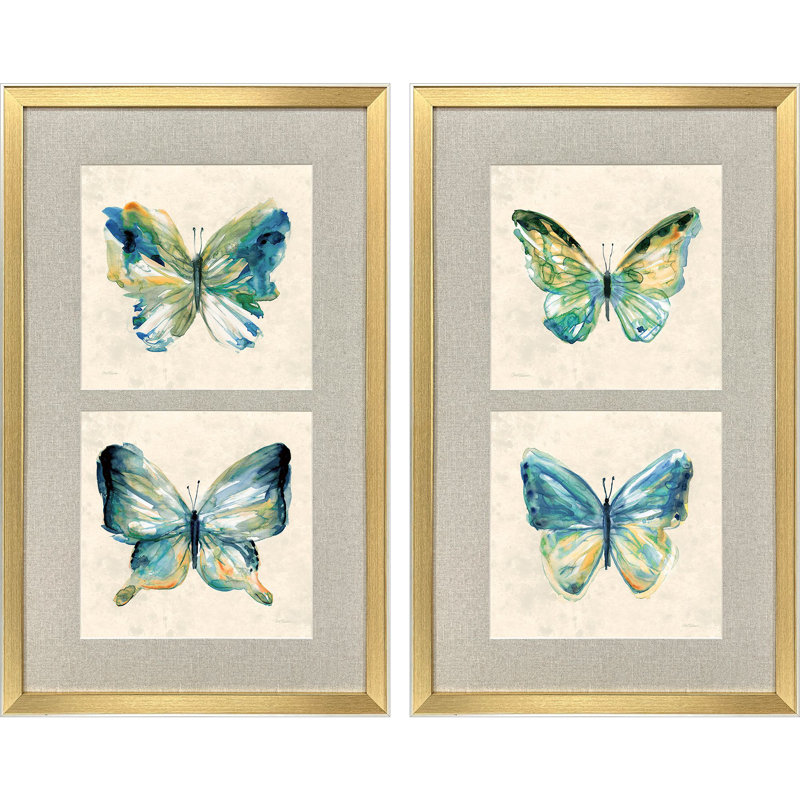 «Watery Butterfly», art encadré