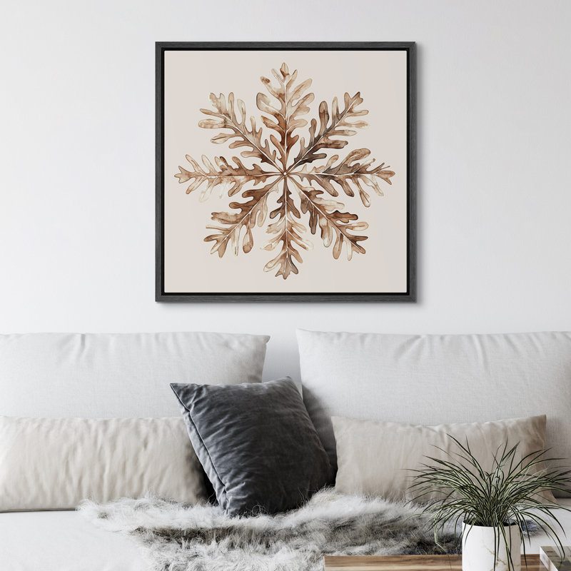 Reproduction d'art sur toile encadrée rétro, H 16 po x l 16 po, Noir, noir, noir, noir