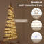 5.91' H Lighted Artificial Christmas Tree
