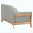 Living room sofa set - grey 2-piece