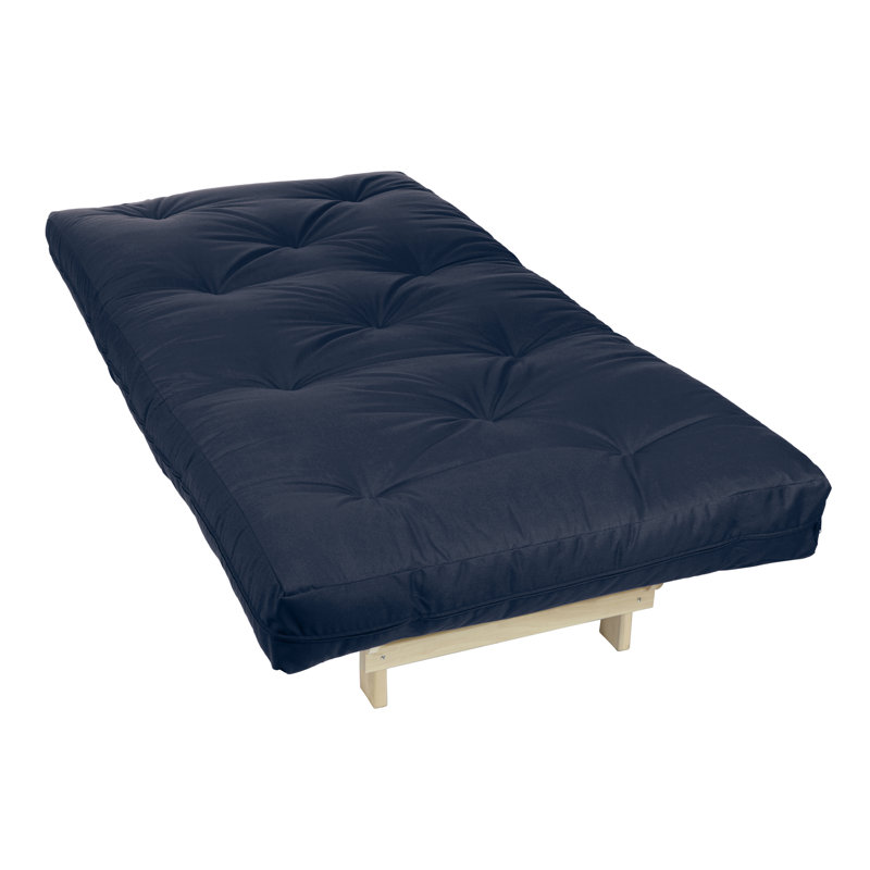 Matelas de futon Meader, 8", Lit double, Marine