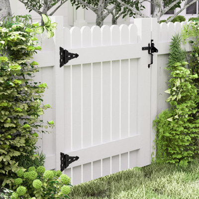 7" H x 10" W Offset Pair Door Hinges