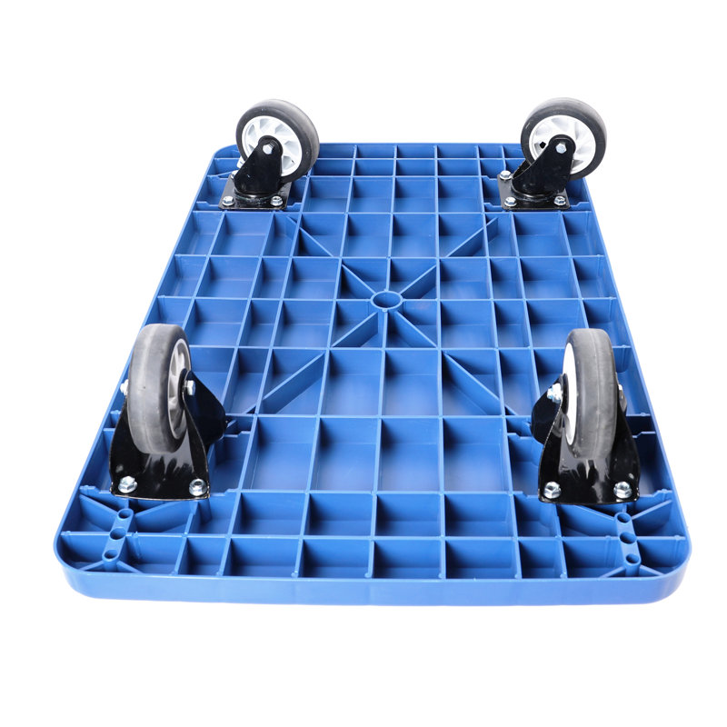 Chariot d'atelier pliable d'une capacité de 660 lb - Plateforme mobile robuste avec poignée pivotante pour transport d'outils