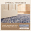 Tapis Highland Modern à motif mosaïque mouchetée abstraite, bleu marine, turquoise, gris, crème et rose, lavable à la machine, antidérapant, à poils courts, pour l'intérieur et l'extérieur, adapté aux animaux domestiques, idéal pour le salon, la chambre, la salle à manger, l'entrée, le couloir ou le bureau.-990766551