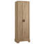 Armoire de rangement avec deux portes pour salle de bain, bureau, tablette réglable, panneau de fibres à densité moyenne-973613120