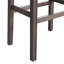 Tabouret de bar et de comptoir en bois d'hévéa Williston-72727888-72727889-72727892