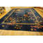 Luxurious Blue Color Wool Pile Antique Art Deco Chinese Rug