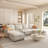 Modern Large Sectional Sofa U-Shape Modular Sectional Couch with Storage Function
