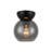 Arcadia Glass Flush Mount-88045129