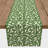 Circle Vine Pattern Black 5 Table Runner-65903330
