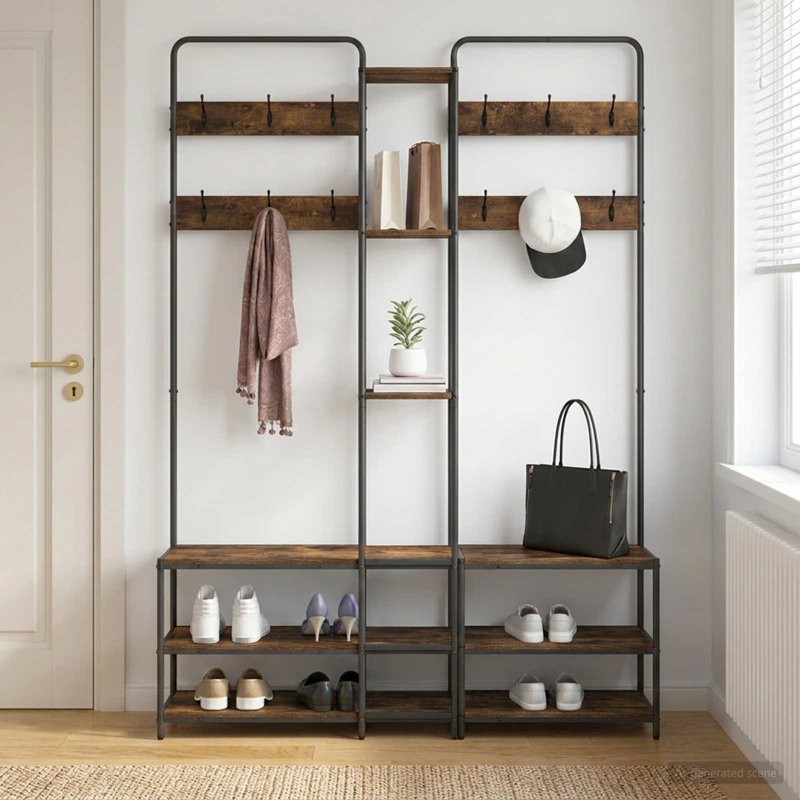 Hall Tree 143cm Wide
