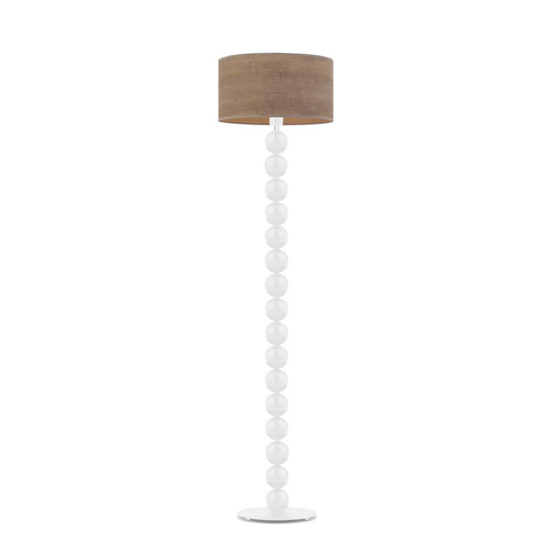 Lemasters 158cm Traditional Floor Lamp, White