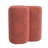 Ace Accent Ottoman With Fun Clover Shape, Pink Chenille, 18 Inch-112313339