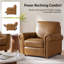 Fauteuil inclinable en cuir véritable d'Igon Motion-130621596