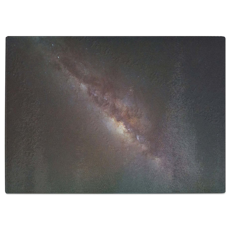 Tempered Glass Universe in Abstract Vol.47 Cutting Board, 28.5 cm W x 20 cm L