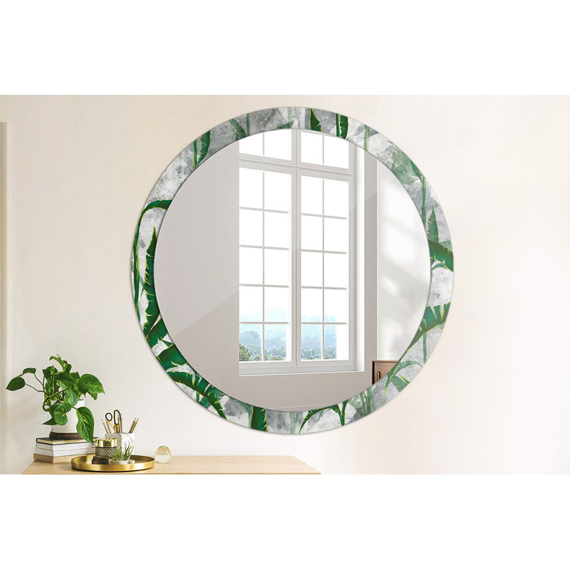 Huldar Glass Flat Wall Mirror