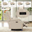 Causeuse inclinable électrique Zero Wall Hugger avec console rabattable, lumières DEL et haut-parleurs Bluetooth-397067778-397067783