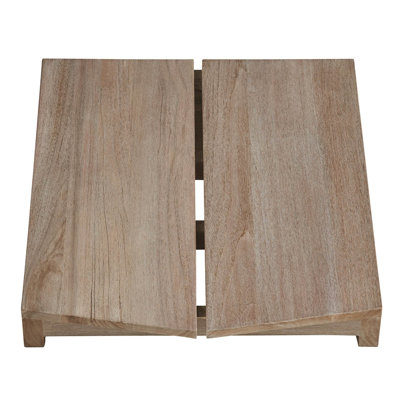 Saratoga Outdoor Teak Ottoman