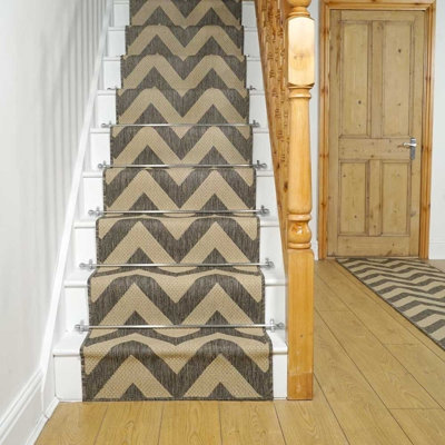 Kimi Chevron Hand Woven Area Rug