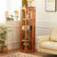 Armoire de coin en bois de cerisier