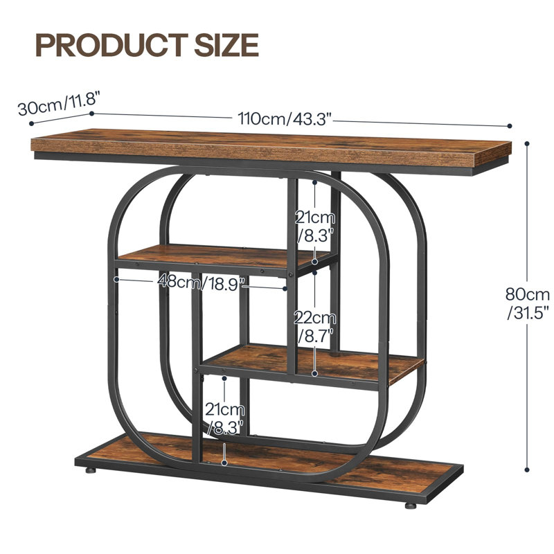 110cm Console Table
