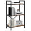96cm H x 56cm W Steel Etagere Bookcase-1327213082
