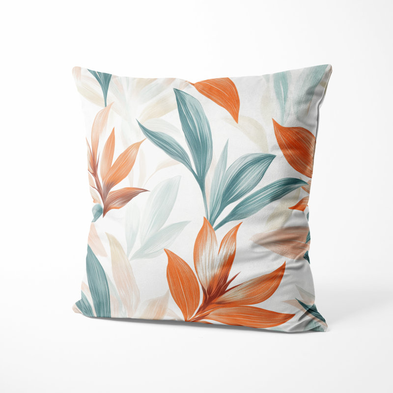 Coussin Floral - Coussin Coastal Paradise, H 16 po x l 16 po