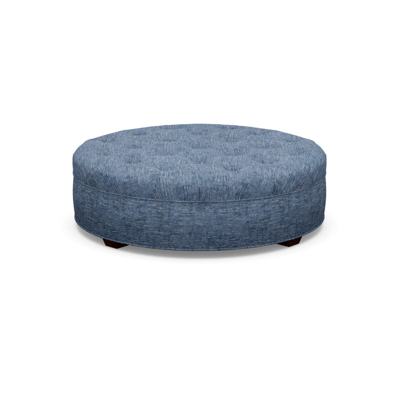 Round Ottoman, Walnut, 8240-70